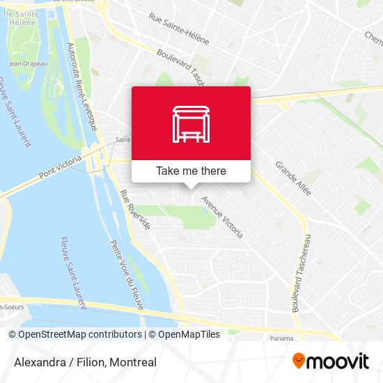 Alexandra / Filion map