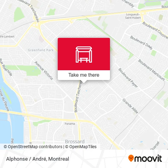 Alphonse / André map