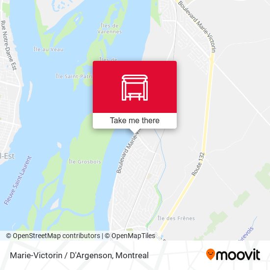 Marie-Victorin / D'Argenson map