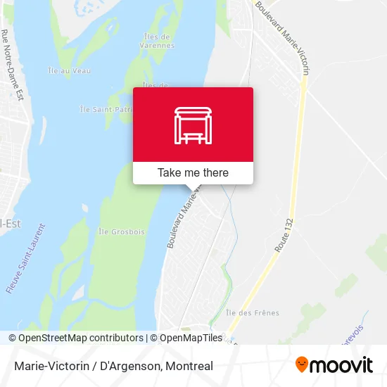 Marie-Victorin / D'Argenson map