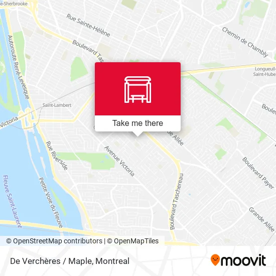 De Verchères / Maple map