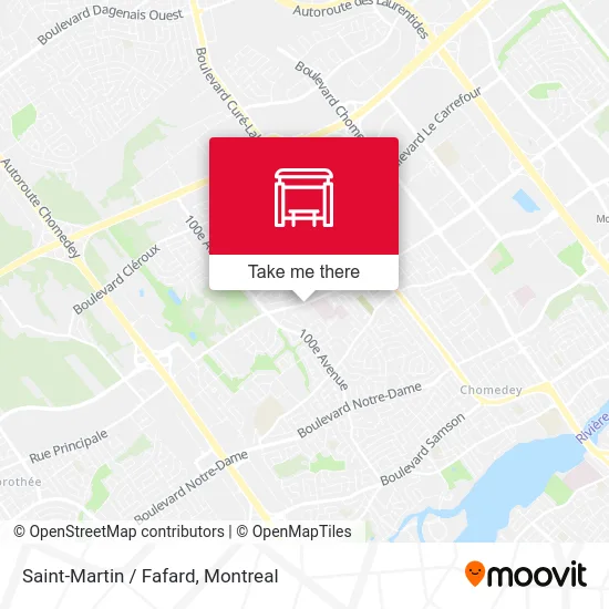 Saint-Martin / Fafard map