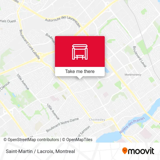 Saint-Martin / Lacroix map