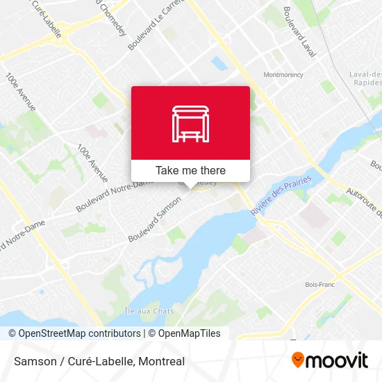 Samson / Curé-Labelle map