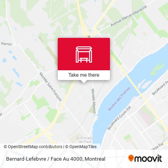 Bernard-Lefebvre / Face Au 4000 map