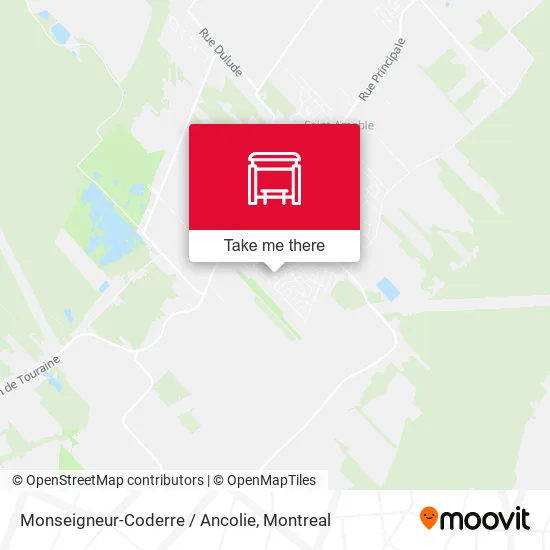 Monseigneur-Coderre / Ancolie map