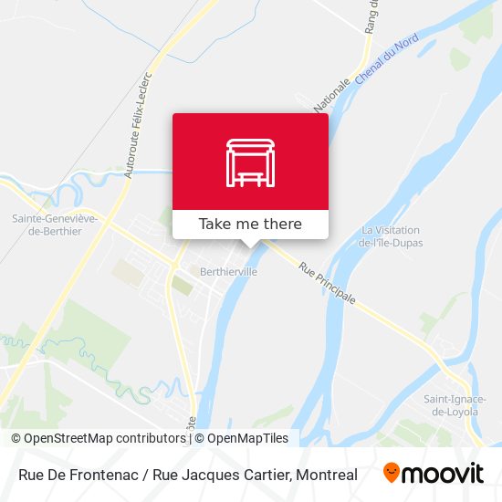 Rue De Frontenac / Rue Jacques Cartier map