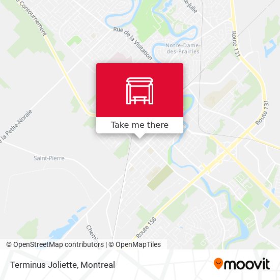 Terminus Joliette map