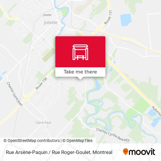 Rue Arsène-Paquin / Rue Roger-Goulet map