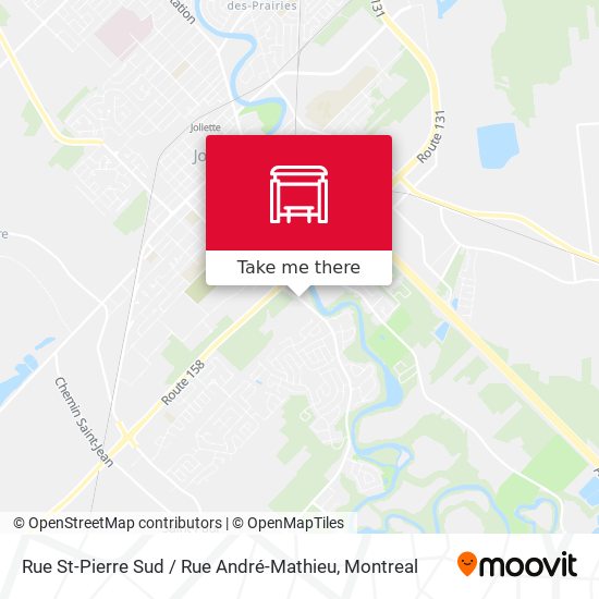Rue St-Pierre Sud / Rue André-Mathieu map