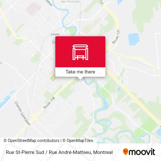 Rue St-Pierre Sud / Rue André-Mathieu map