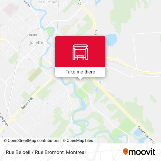 Rue Beloeil / Rue Bromont map