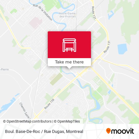 Boul. Base-De-Roc / Rue Dugas map