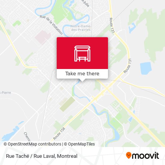 Rue Taché / Rue Laval map
