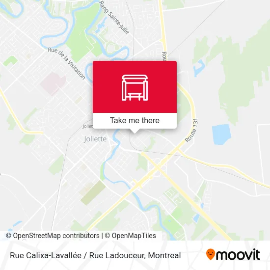 Rue Calixa-Lavallée / Rue Ladouceur map