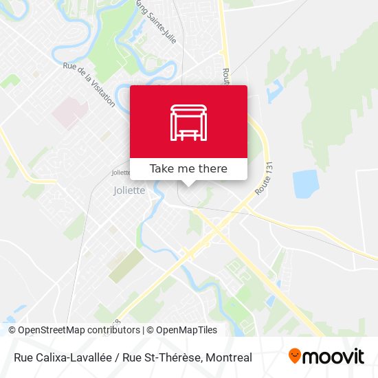 Rue Calixa-Lavallée / Rue St-Thérèse map