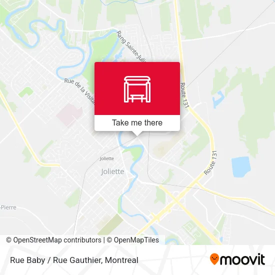 Rue Baby / Rue Gauthier map