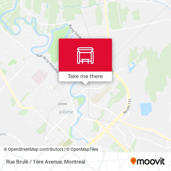 Rue Brulé / 1ère Avenue map