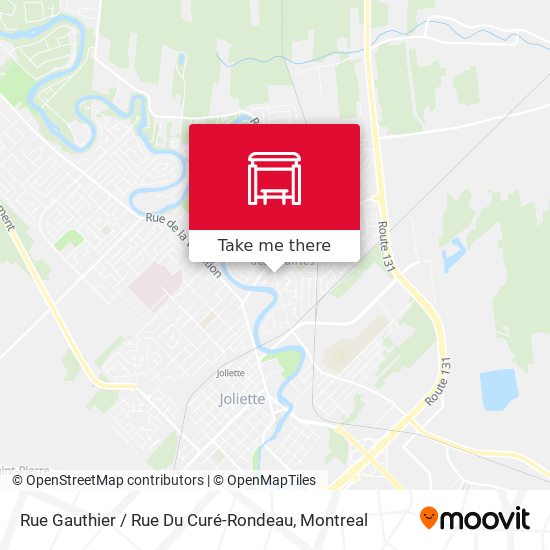 Rue Gauthier / Rue Du Curé-Rondeau map