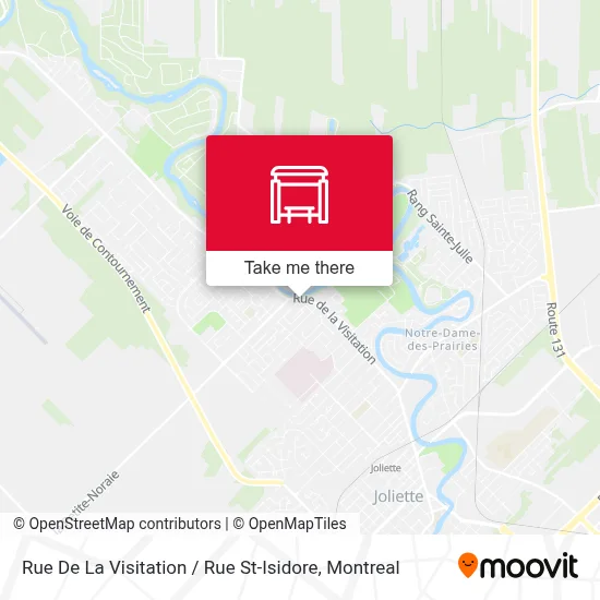 Rue De La Visitation / Rue St-Isidore map