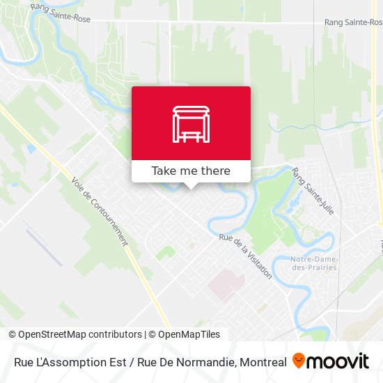 Rue L'Assomption Est / Rue De Normandie map
