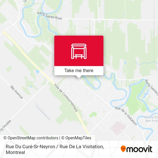 Rue Du Curé-Sr-Neyron / Rue De La Visitation map