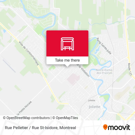 Rue Pelletier / Rue St-Isidore map
