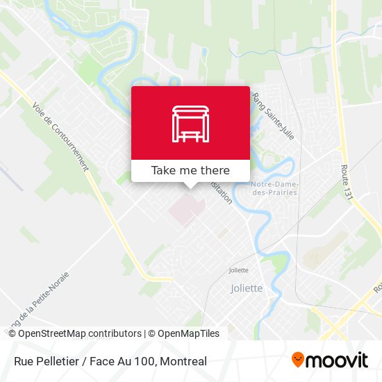 Rue Pelletier / Face Au 100 map