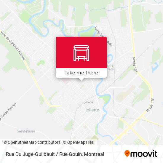 Rue Du Juge-Guilbault / Rue Gouin map