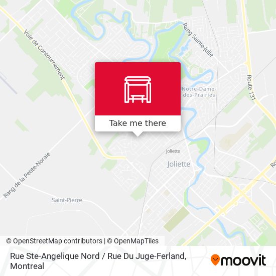 Rue Ste-Angelique Nord / Rue Du Juge-Ferland map