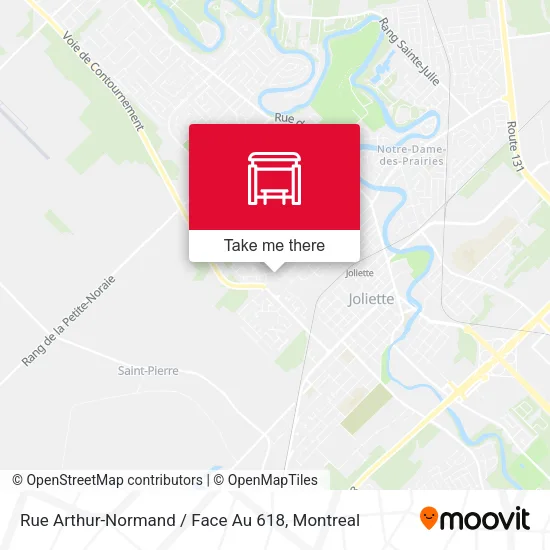 Rue Arthur-Normand / Face Au 618 map