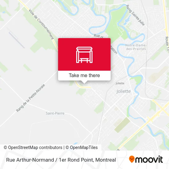 Rue Arthur-Normand / 1er Rond Point map