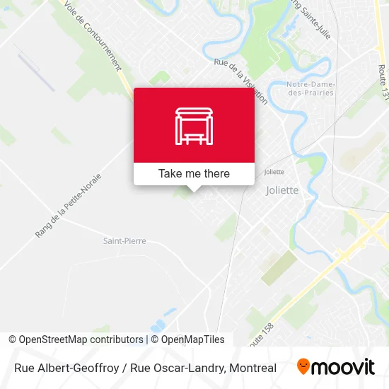 Rue Albert-Geoffroy / Rue Oscar-Landry map