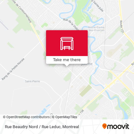 Rue Beaudry Nord / Rue Leduc map