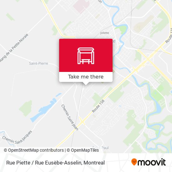Rue Piette / Rue Eusèbe-Asselin map