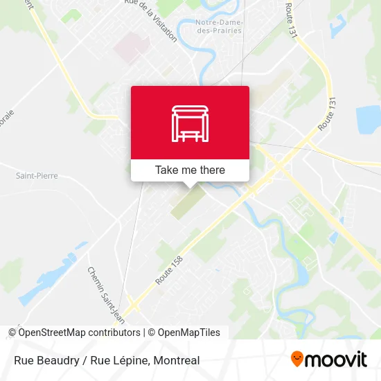 Rue Beaudry / Rue Lépine map