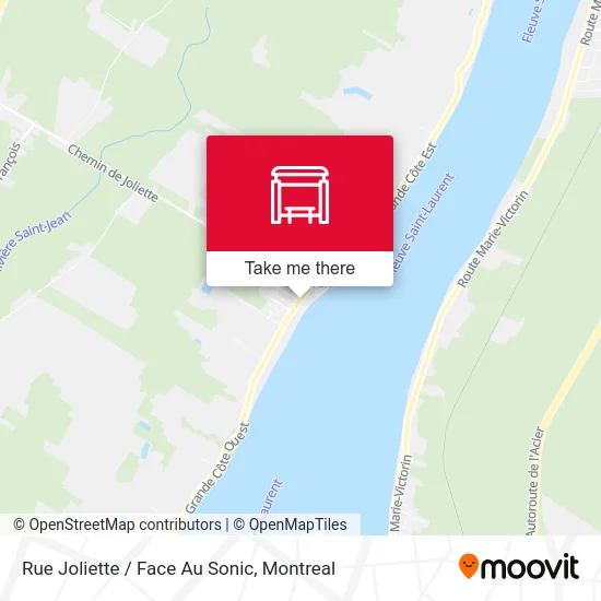 Rue Joliette / Face Au Sonic map