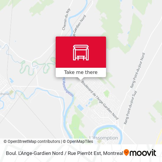 Boul. L'Ange-Gardien Nord / Rue Pierrôt Est map