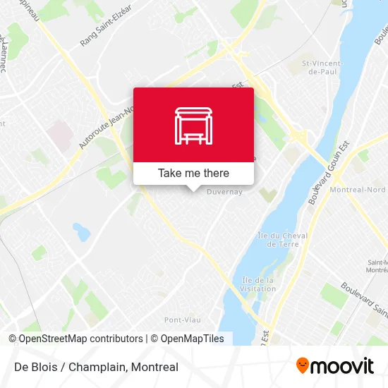 De Blois / Champlain map