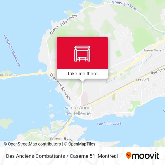 Des Anciens-Combattants / Caserne 51 map