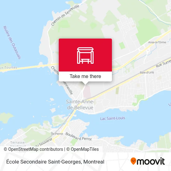 École Secondaire Saint-Georges map