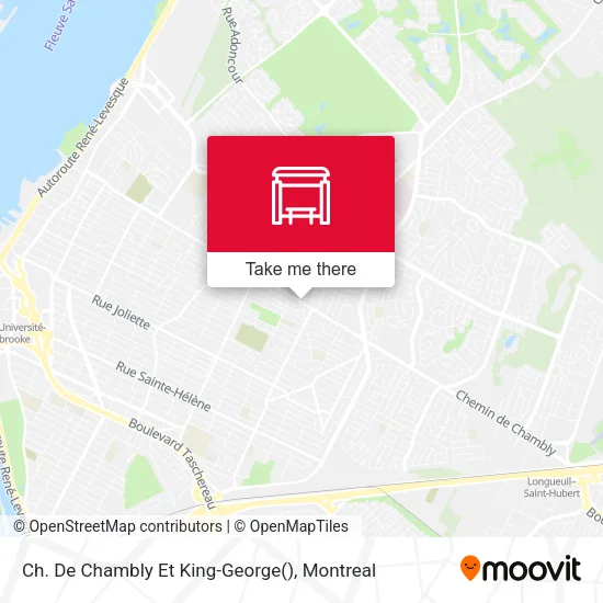 Ch. De Chambly Et King-George map
