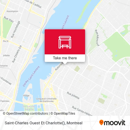 Saint-Charles Ouest Et Charlotte map