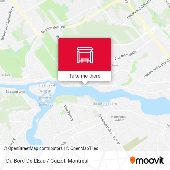 Du Bord-De-L'Eau / Guizot map