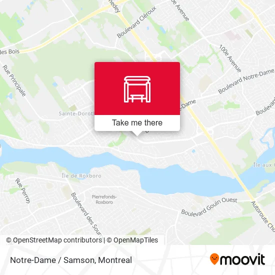 Notre-Dame / Samson map