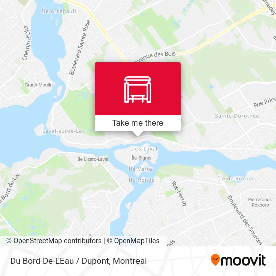 Du Bord-De-L'Eau / Dupont map