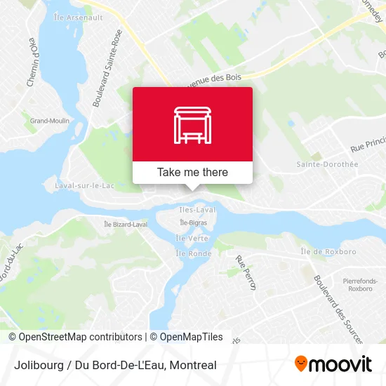 Jolibourg / Du Bord-De-L'Eau map