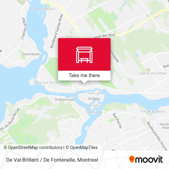 De Val-Brillant / De Fontenelle map