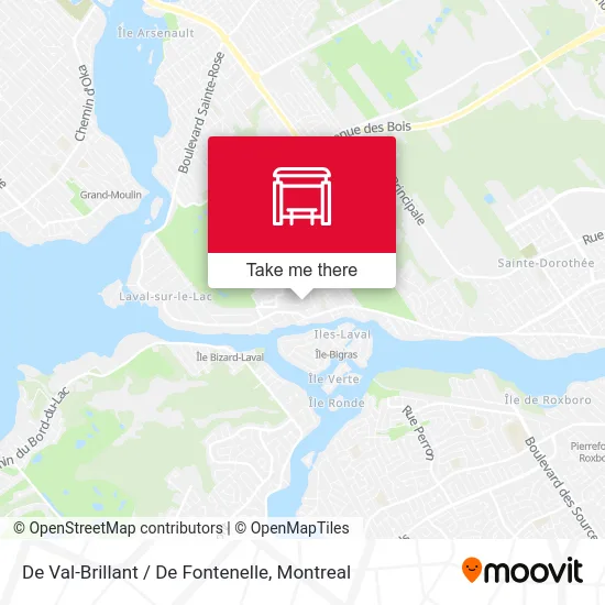 De Val-Brillant / De Fontenelle map