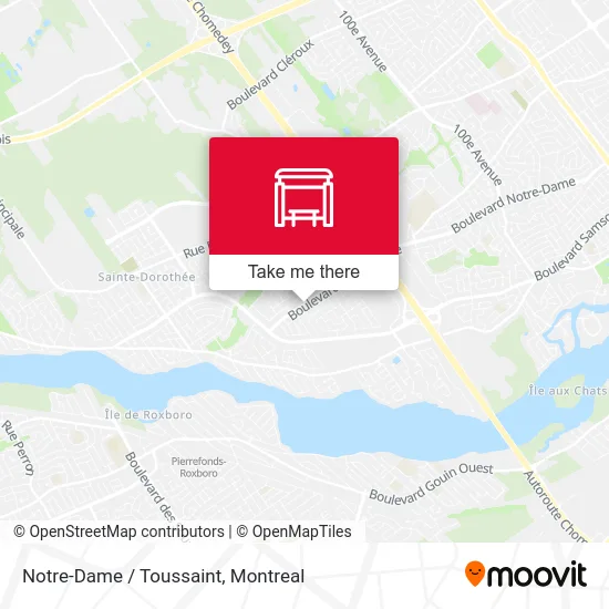 Notre-Dame / Toussaint map